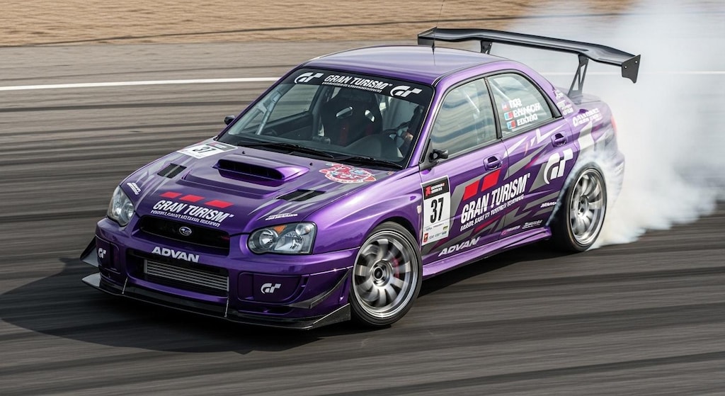 グランツーリスモインプレッサのドリ車