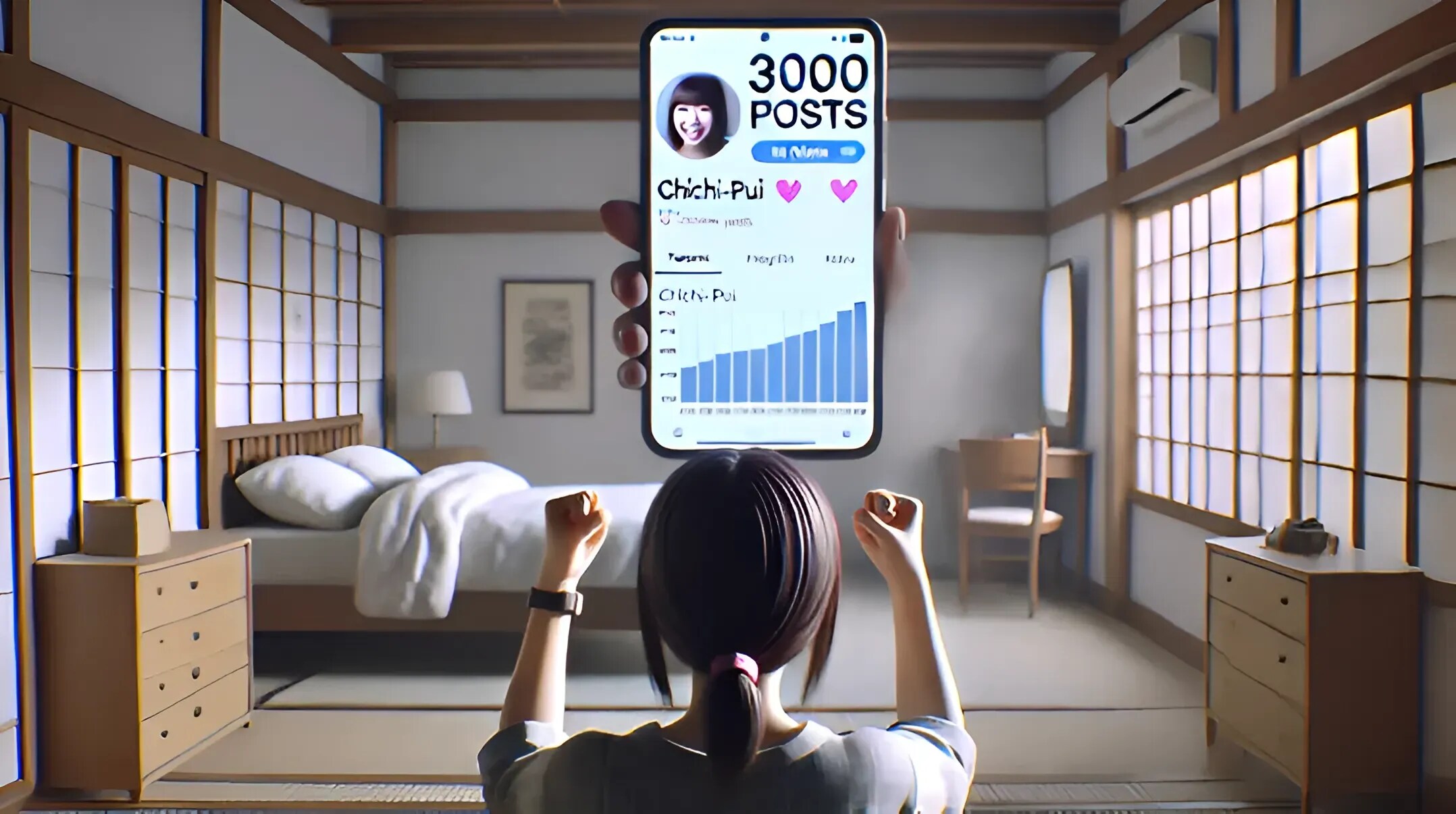 気づけば3000