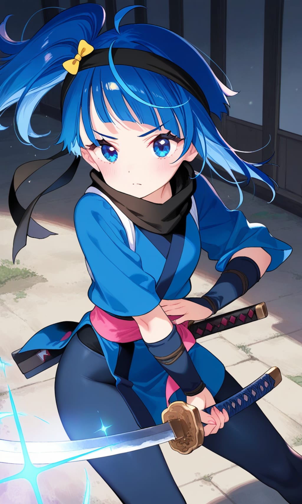 くノ一ソラちゃん。