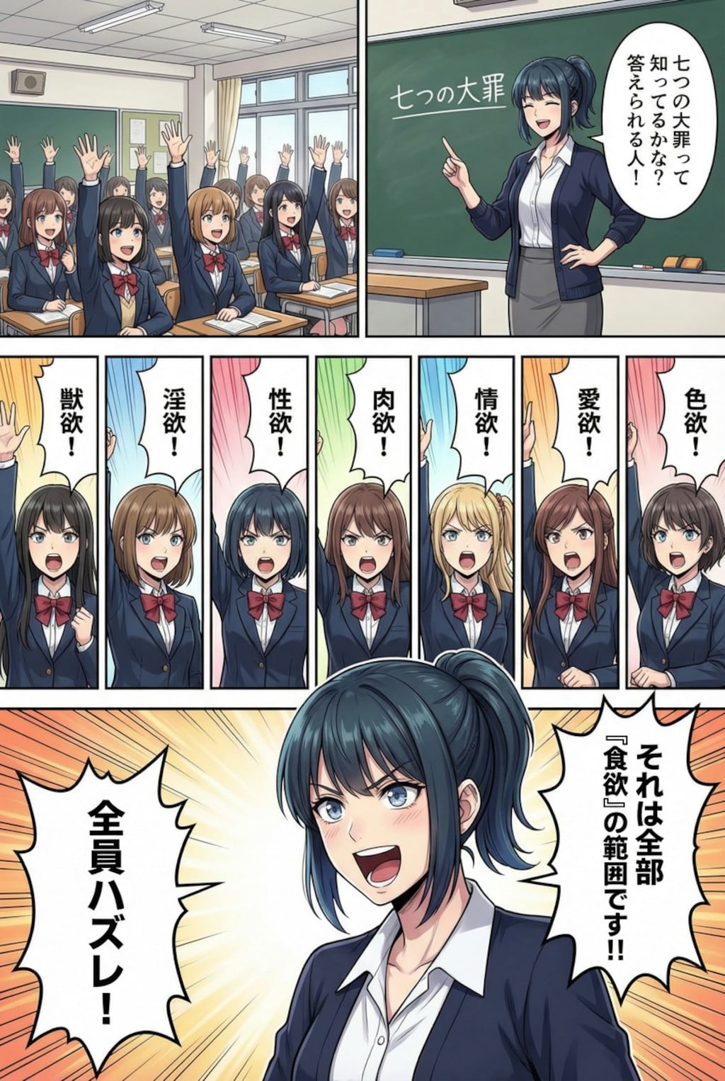 [問題に解答]7つ集めて1つの大罪