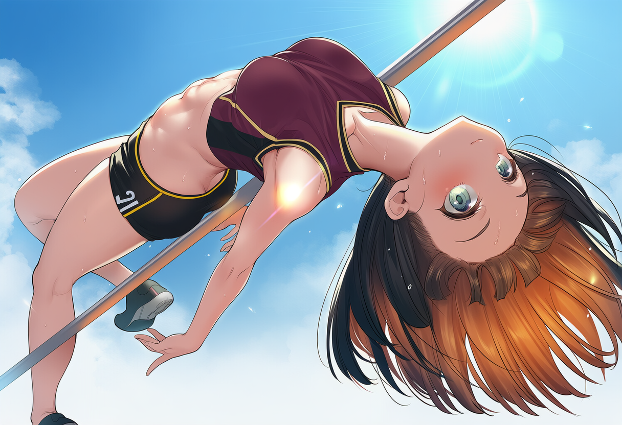 背面飛び