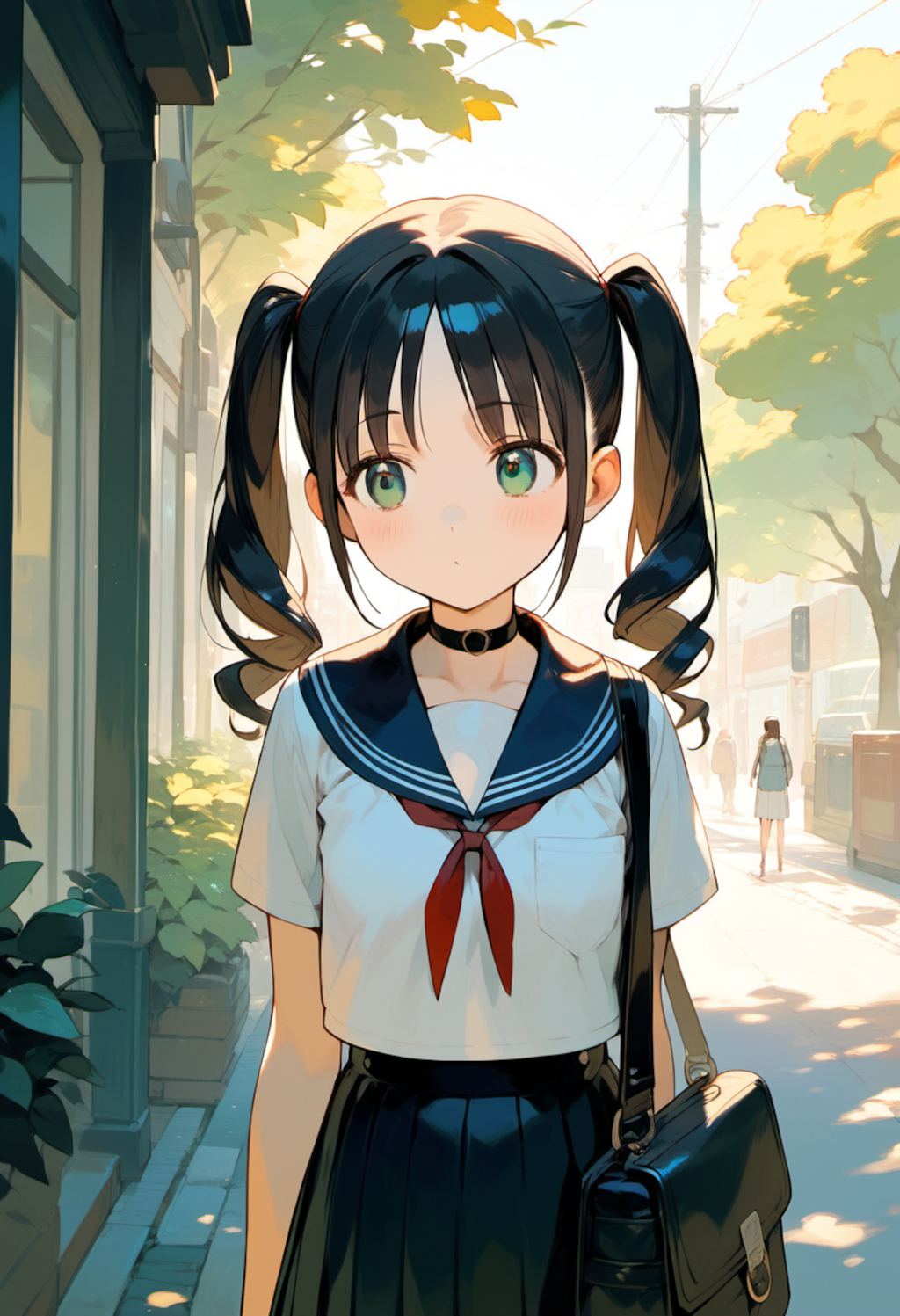 今回のターゲット…【LoRA・Pony系・夏のセーラー服】