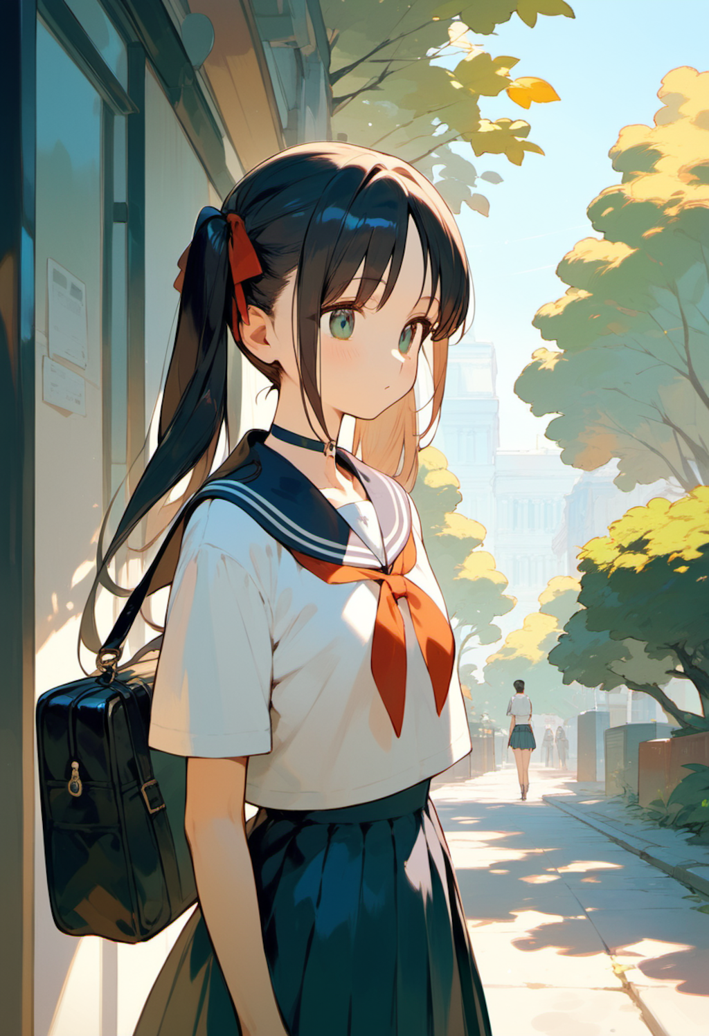 今回のターゲット…【LoRA・Pony系・夏のセーラー服】