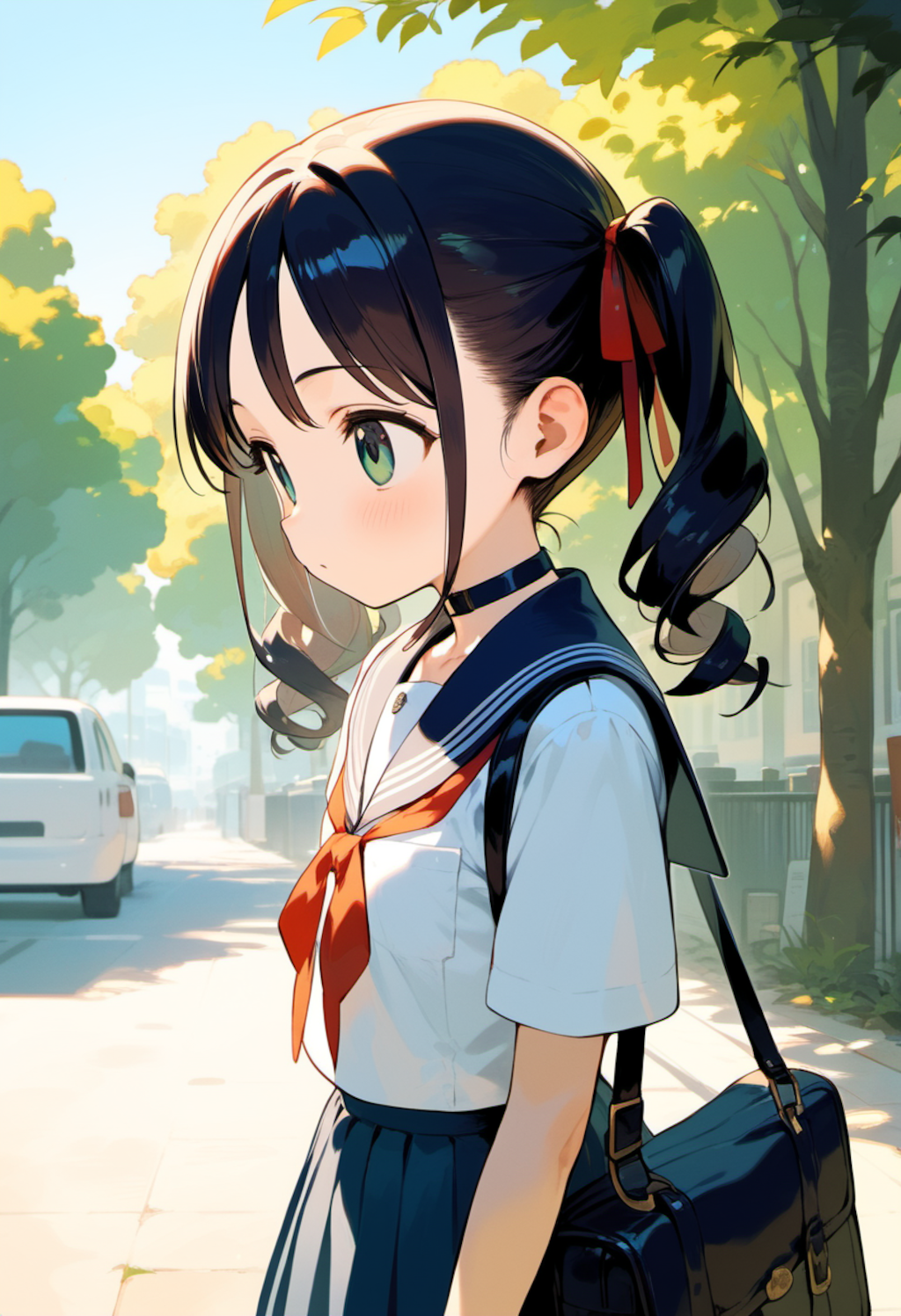 今回のターゲット…【LoRA・Pony系・夏のセーラー服】