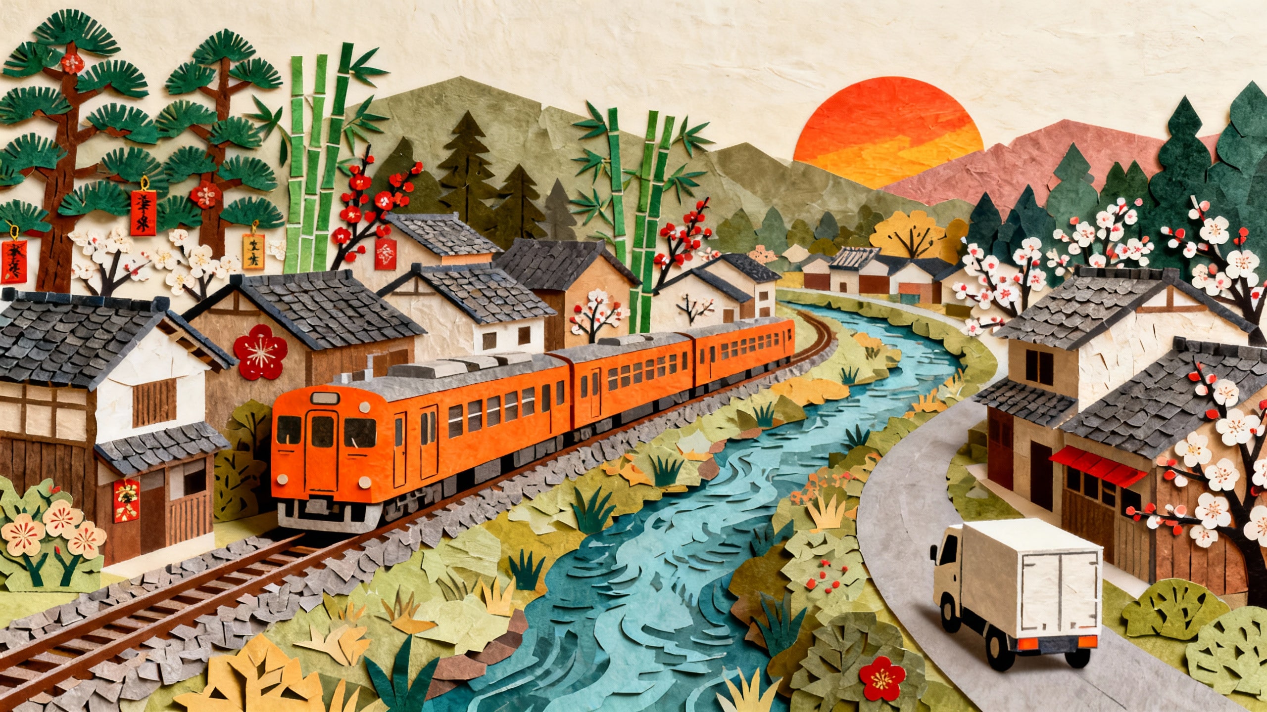 松竹梅 | の人気AIイラスト・グラビア