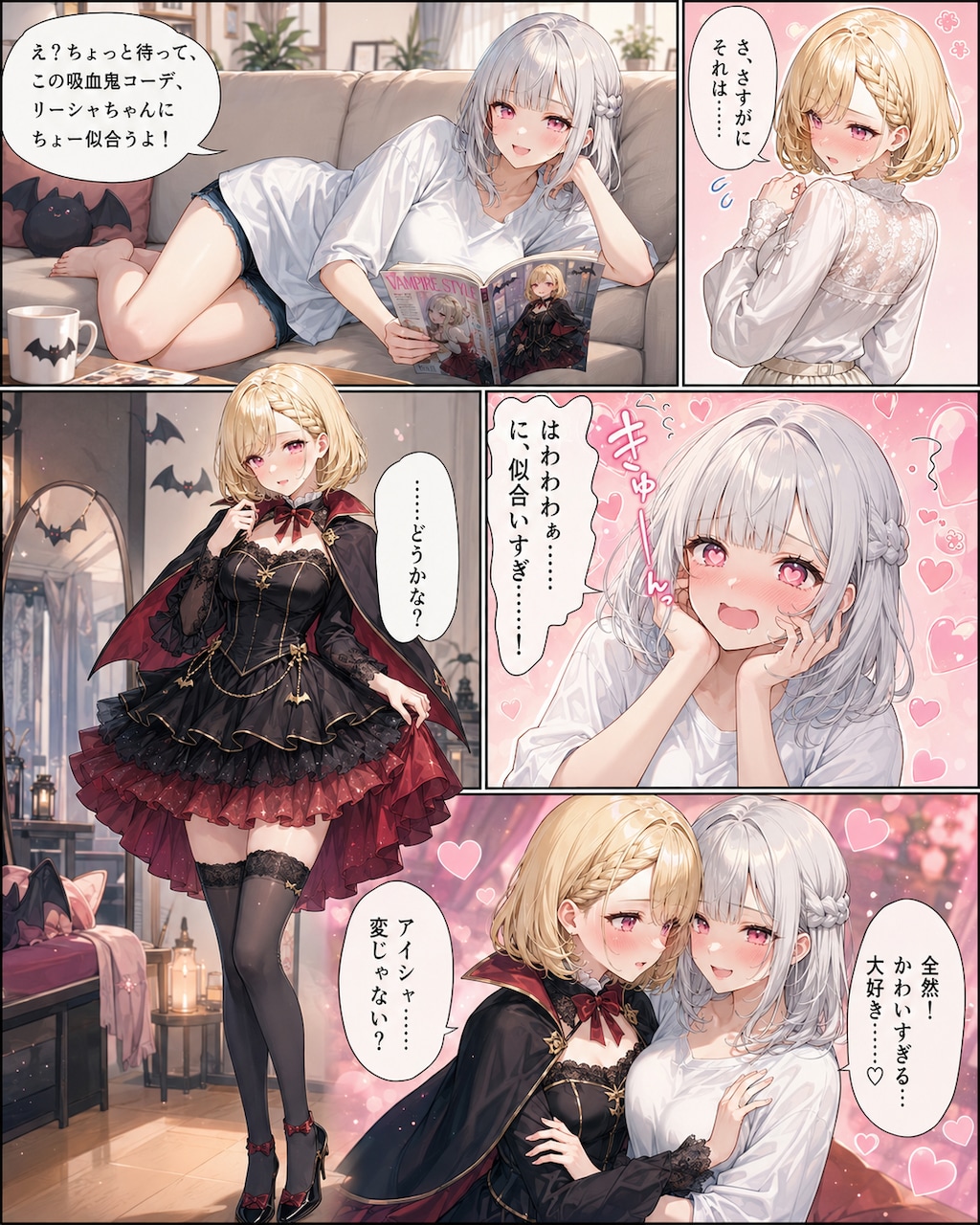 日常回｜お家でファッションショー