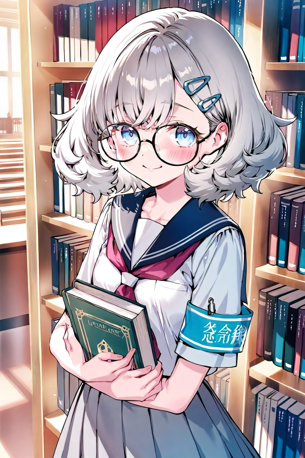 衣都ちゃんは図書委員 | の人気AIイラスト・グラビア