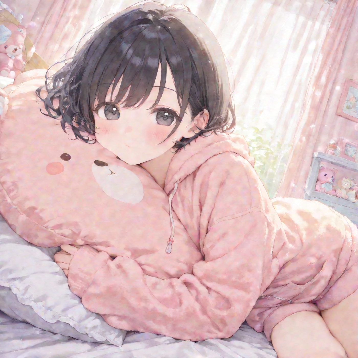 自室にて