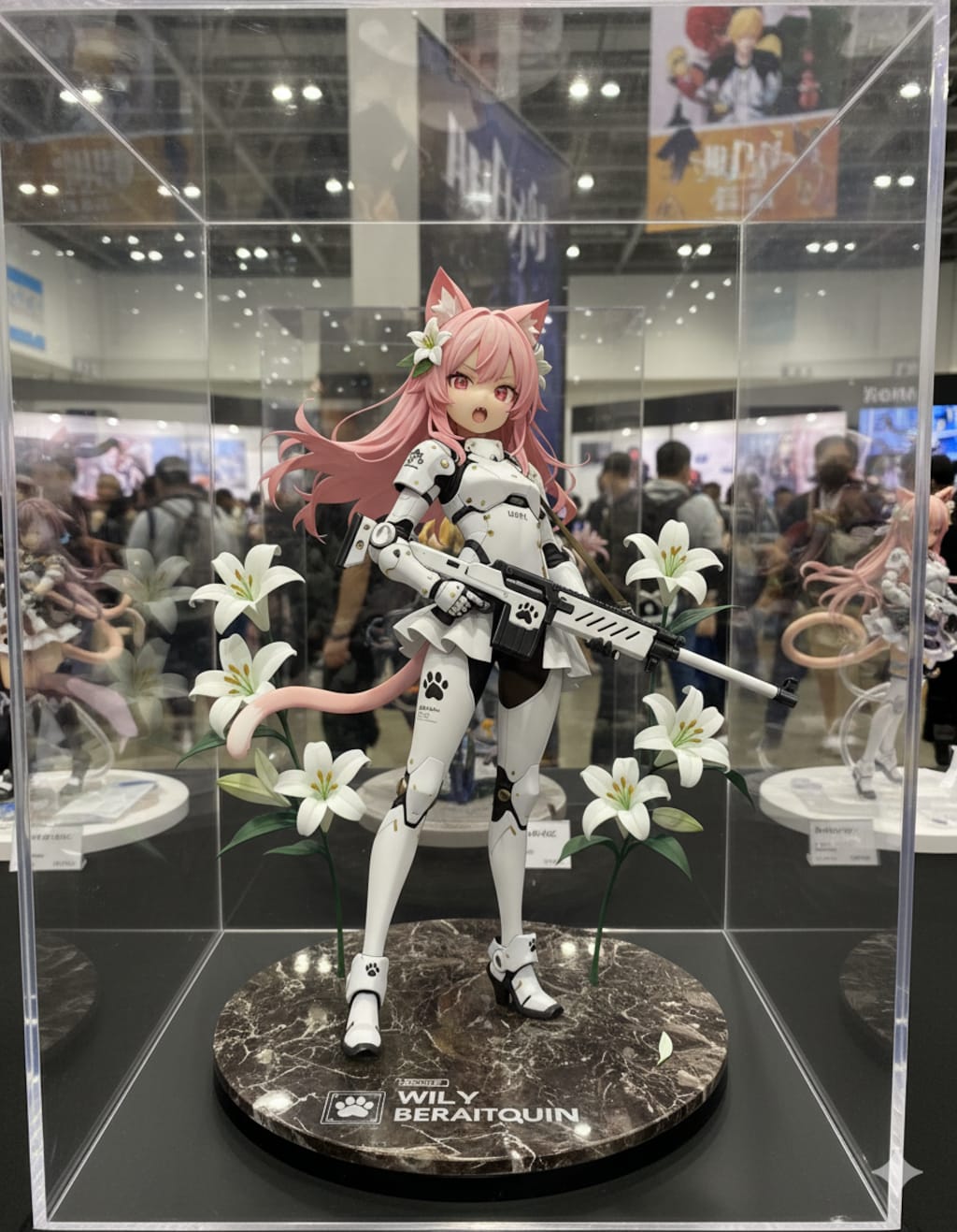 ヴァイスアイン・バトルフラワーガール・リリィ装備をうちのねこに着せたった！！