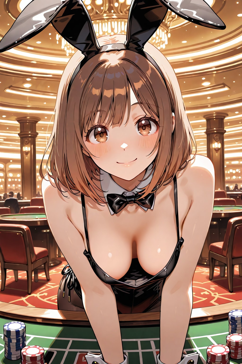 胸チラ034