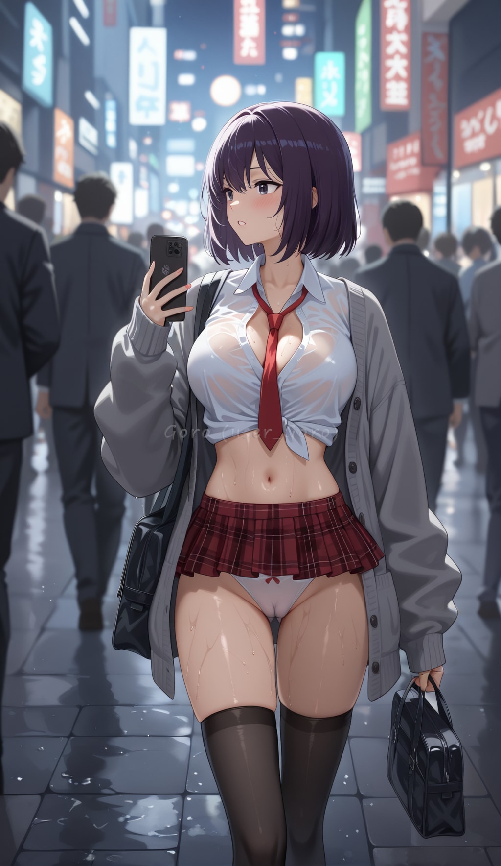 どっかで服乾かしたいな