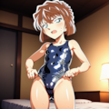 灰原哀_スクール水着_SFW 4枚目