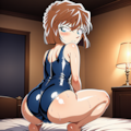 灰原哀_スクール水着_SFW 7枚目