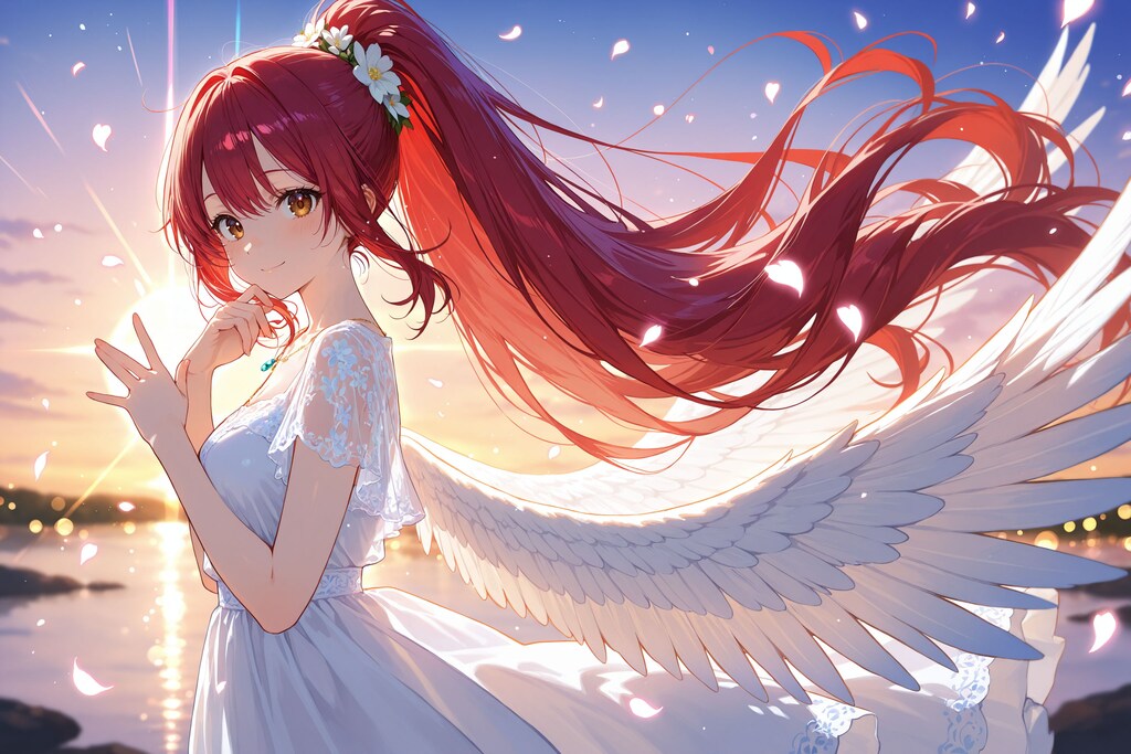 天使さん頑張ります（ミカエルさん）