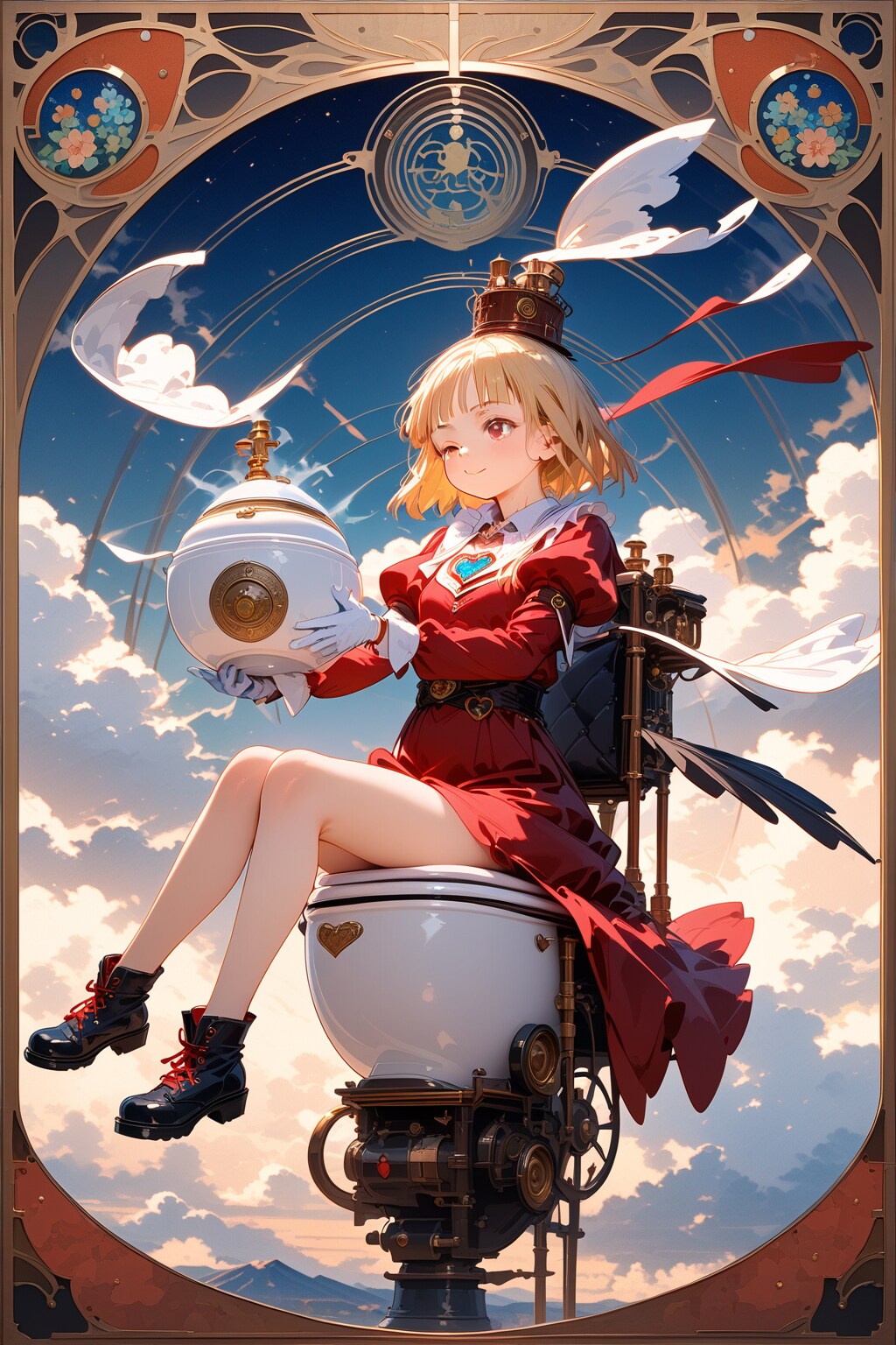 魔法少女 84 飛行トイレ