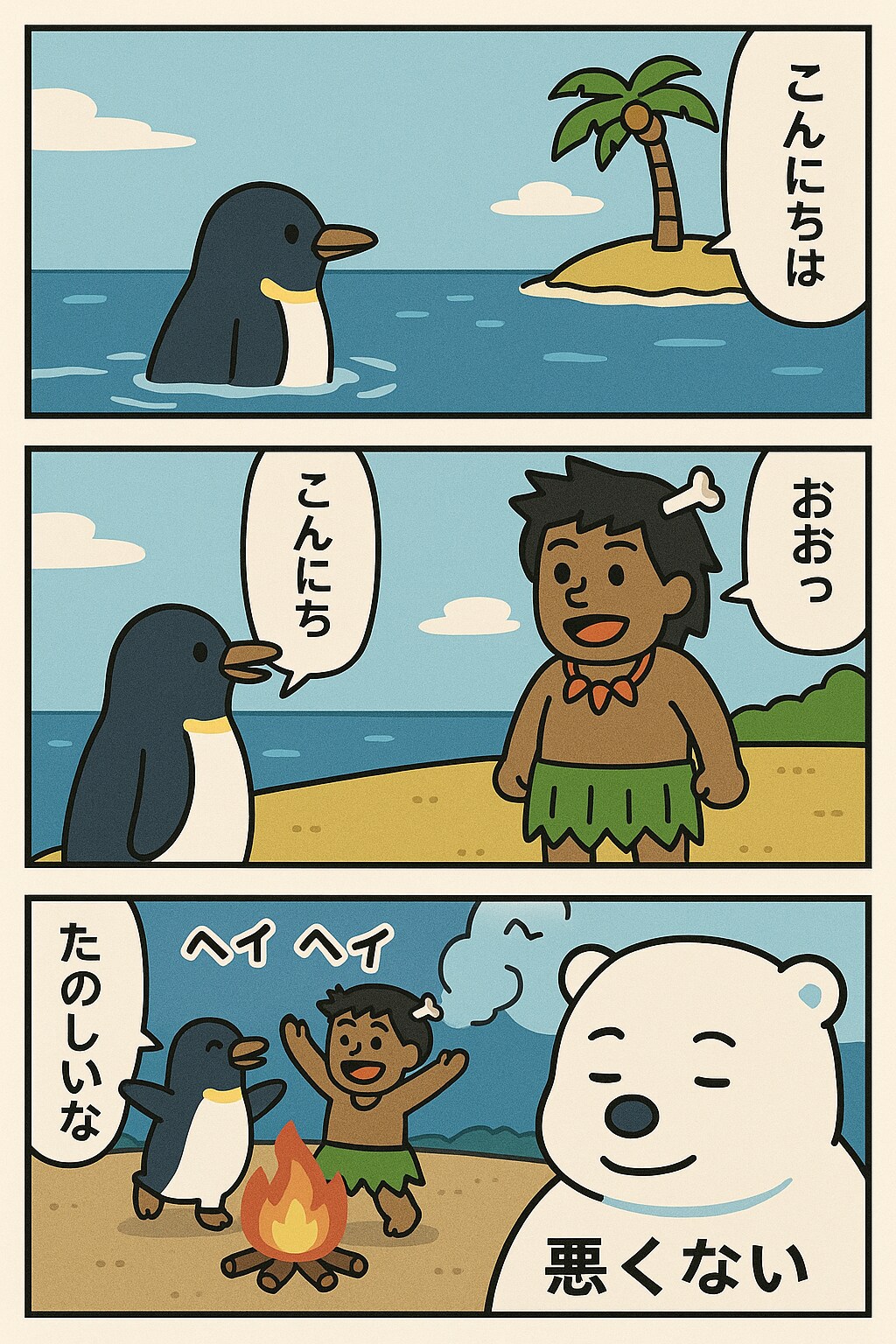 南極VS北極 くにへかえるべきはどちらか