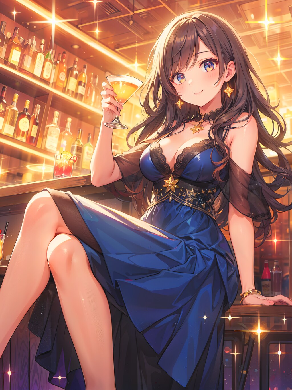 おしゃれなカクテルバー