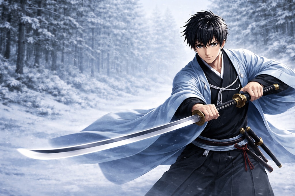 男キャラビジュアル　沖田総司