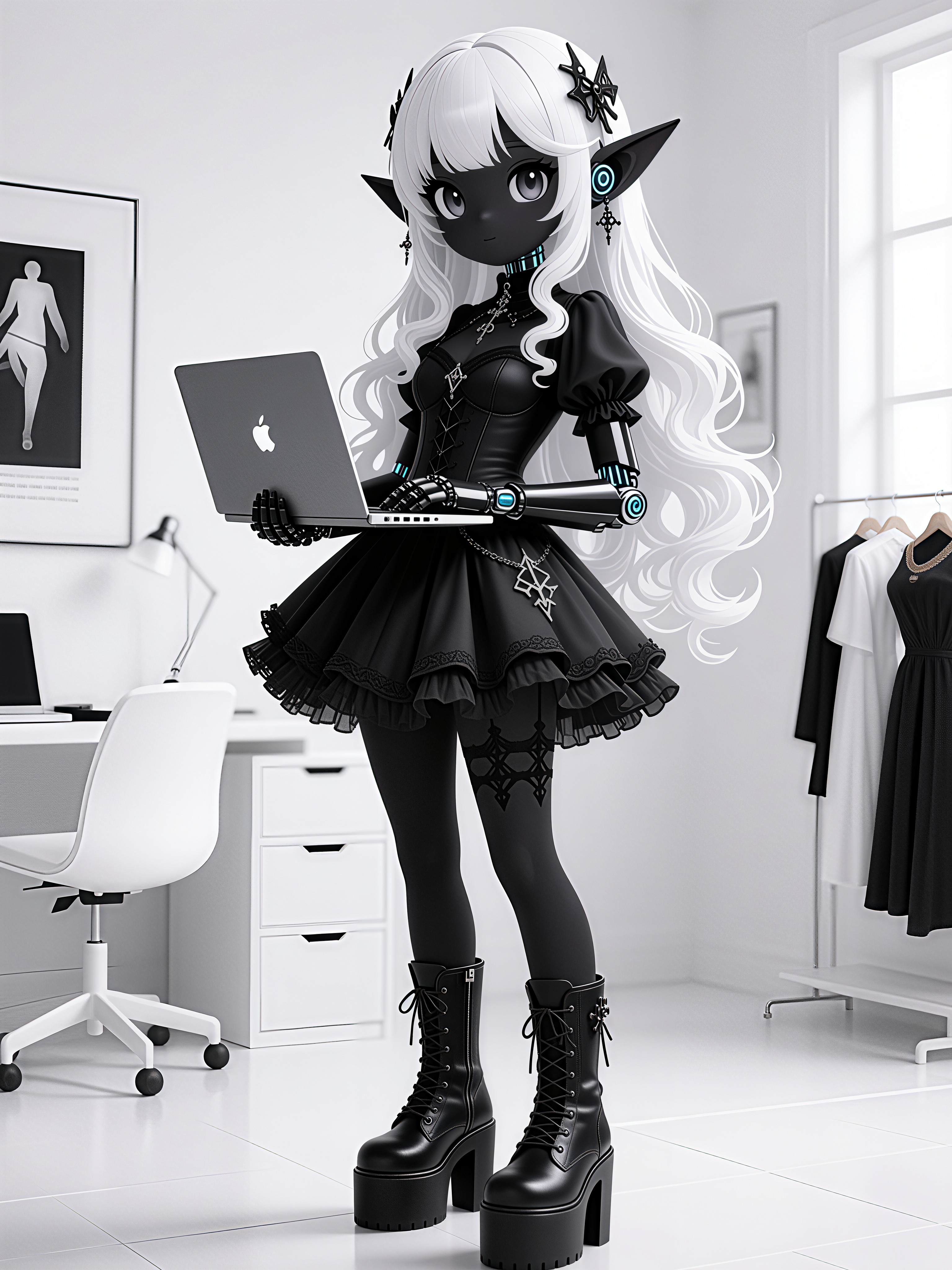 メカ娘4491号 | の人気AIイラスト・グラビア