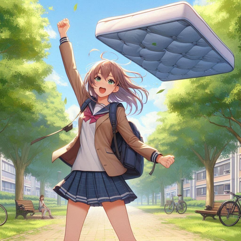 布団が吹っ飛んだー
