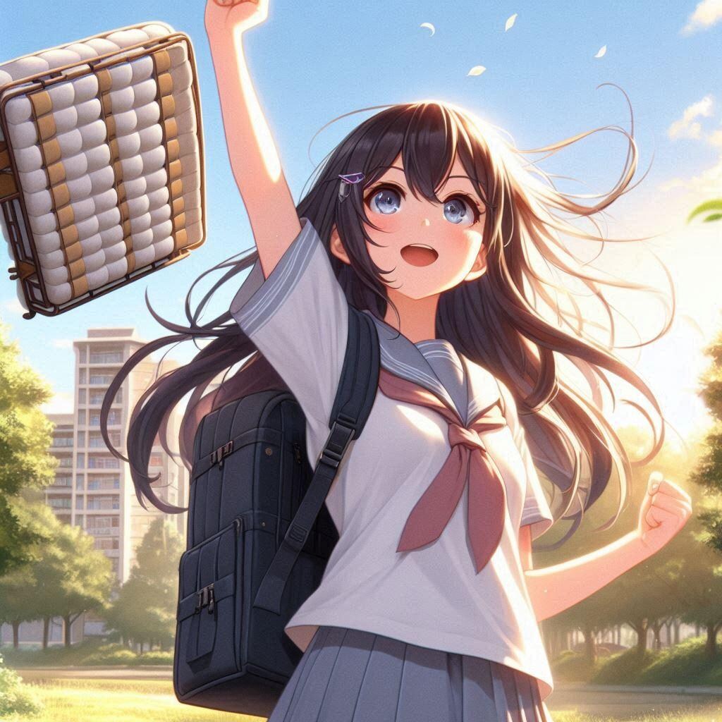 布団が吹っ飛んだー