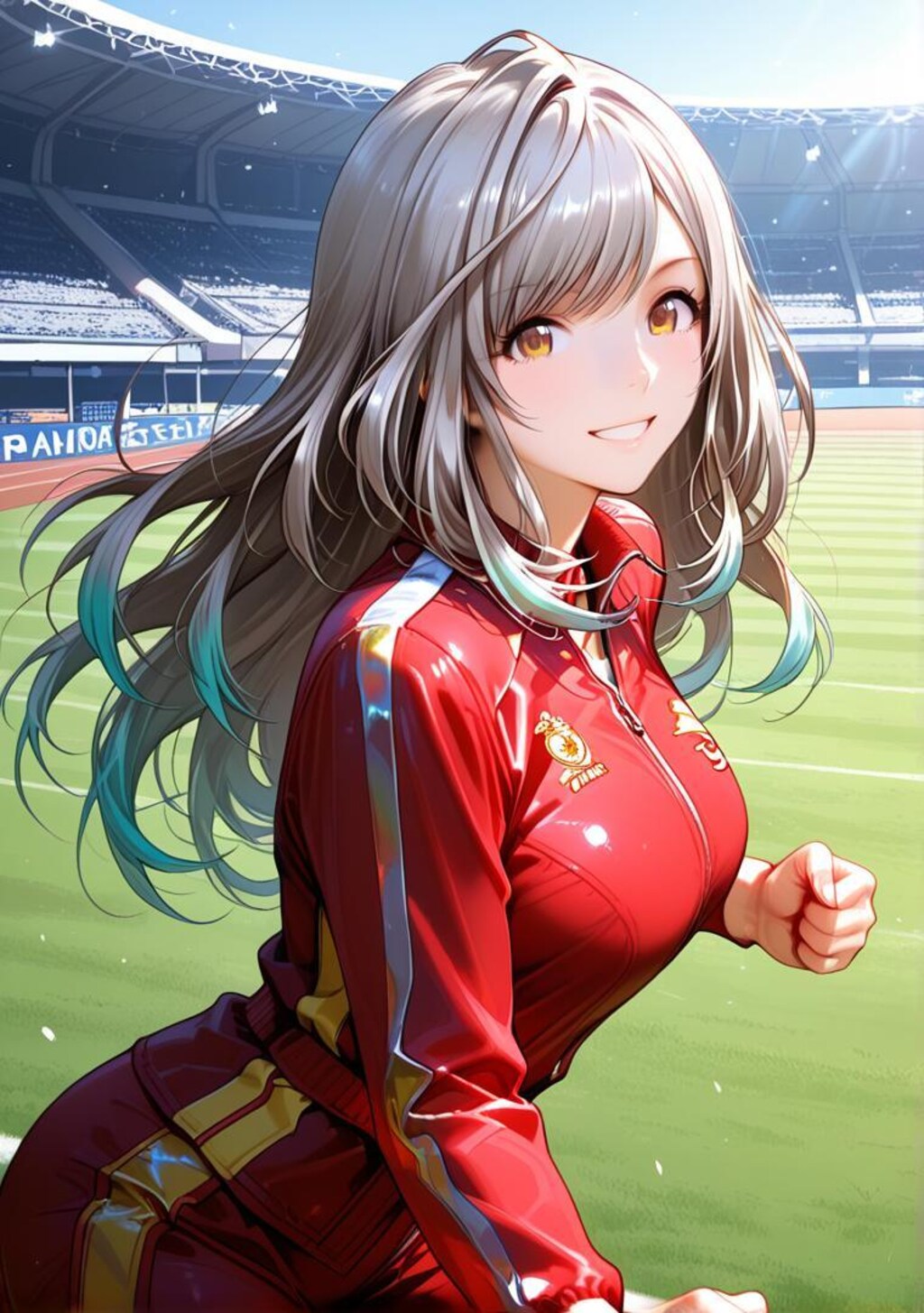 朝比奈月愛（AsahinaKagura）陸上ユニフォーム ワイルドカード