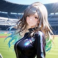 朝比奈月愛（AsahinaKagura）陸上ユニフォーム ワイルドカード 4枚目