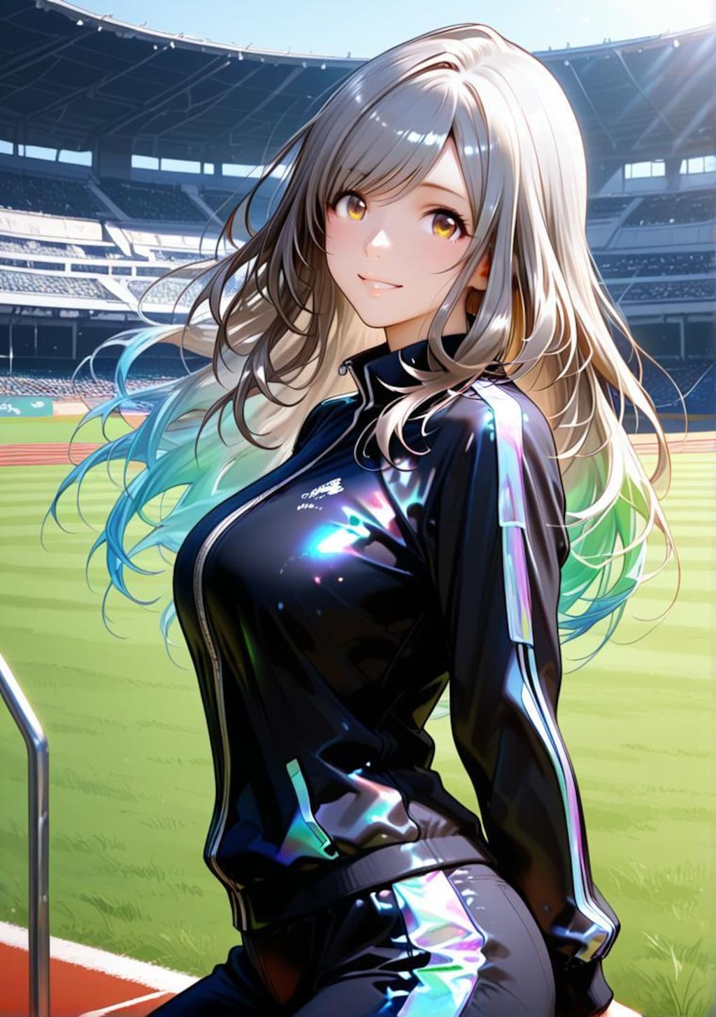 朝比奈月愛（AsahinaKagura）陸上ユニフォーム ワイルドカード