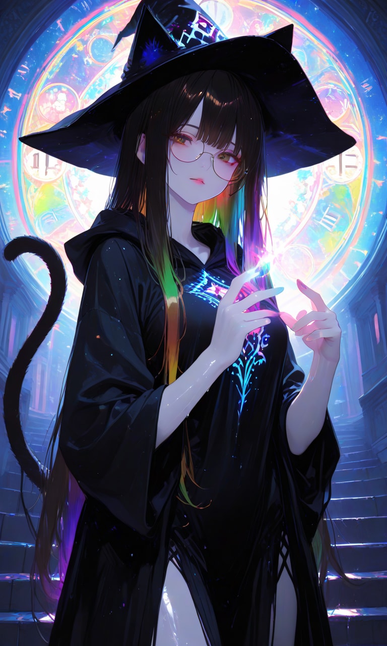 【夢エリ】観測者ユリアン | の人気AIイラスト・グラビア