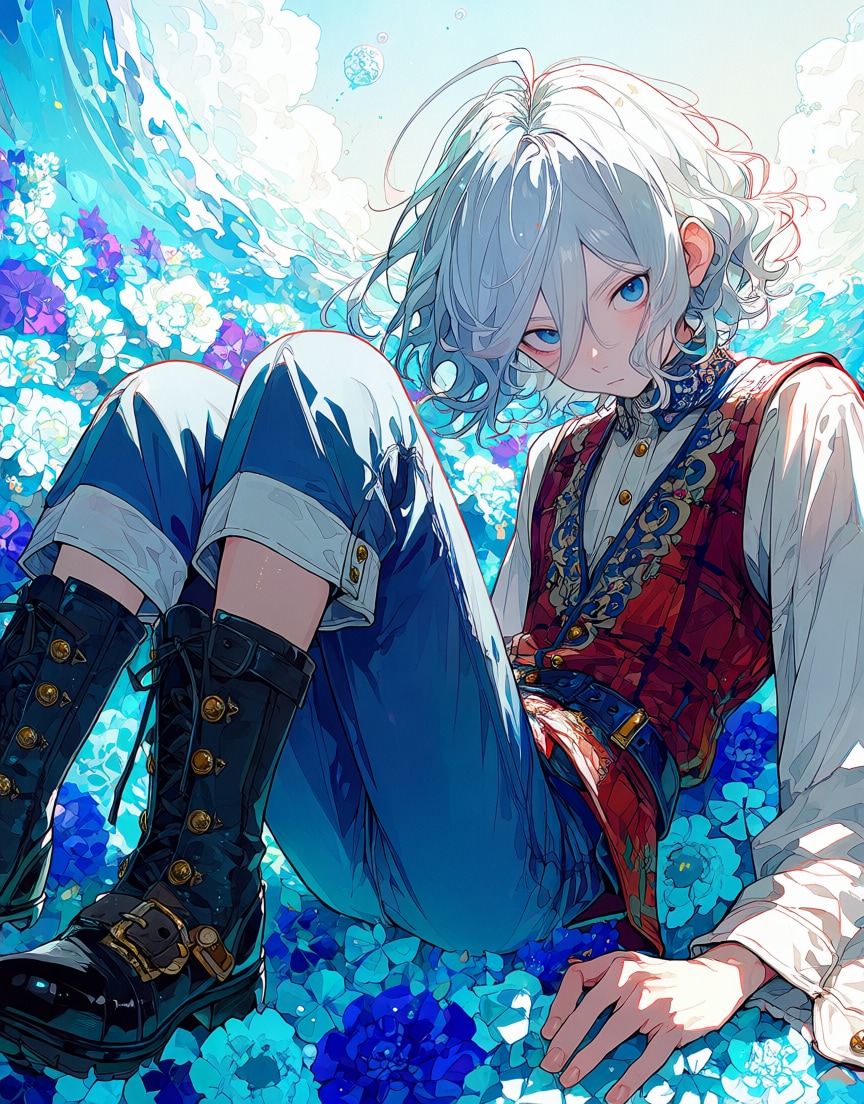 花の中に | の人気AIイラスト・グラビア