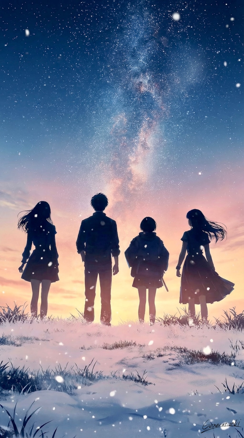 新年、ちょっと良い予感しかしない／スマホ壁紙アーカイブ