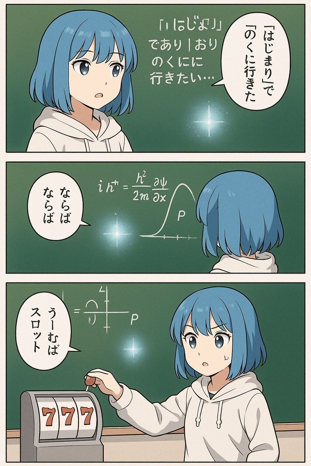 なみなみちゃんと 動点P