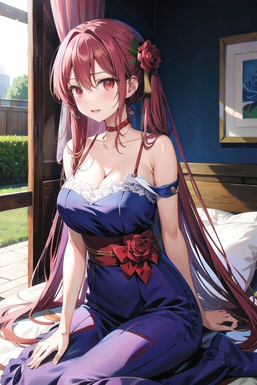 薔薇と私