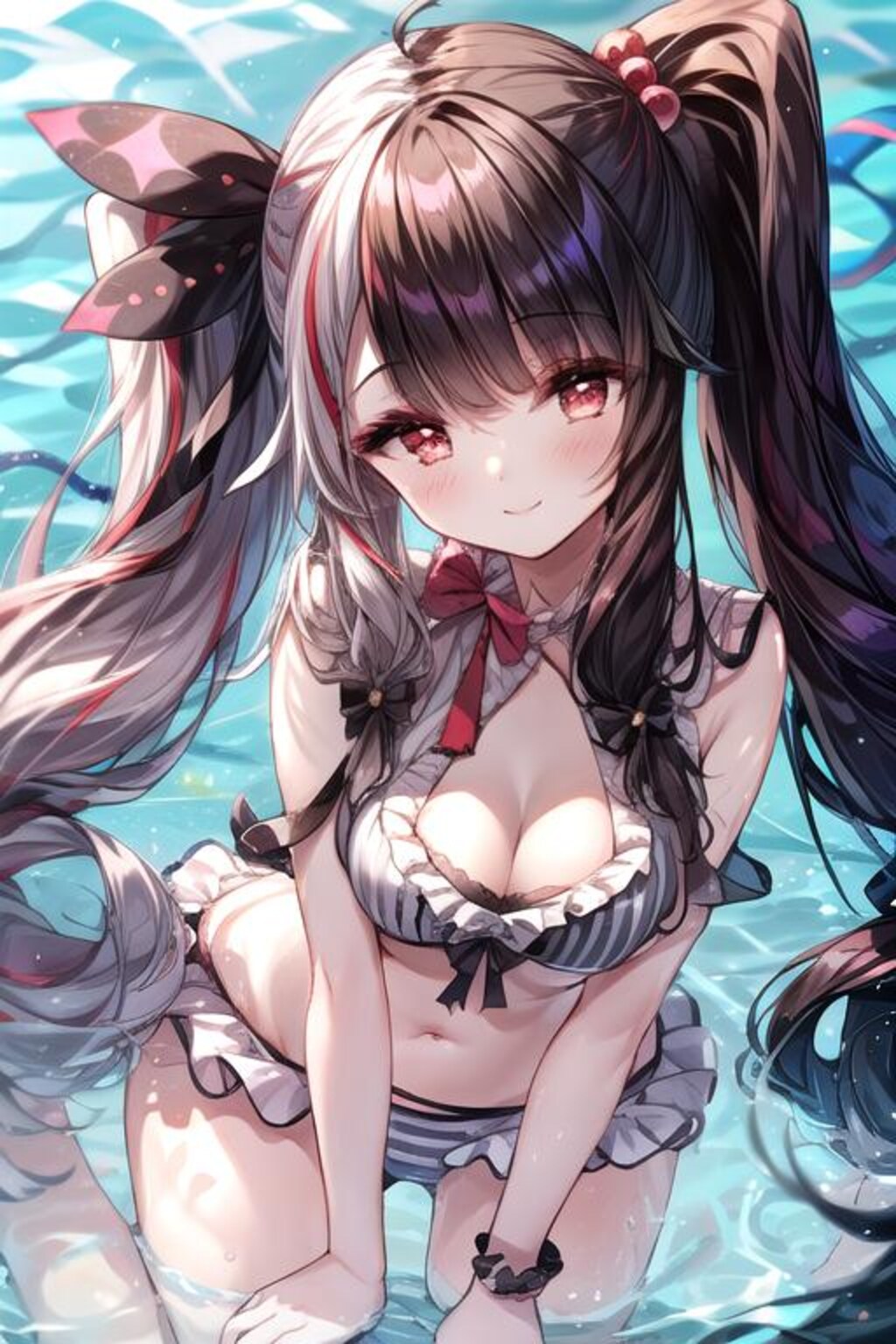 ハーフカラーVトリオの水着