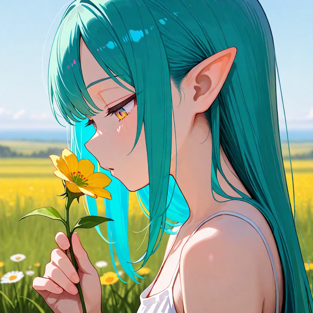 花畑の少女 (LILY)