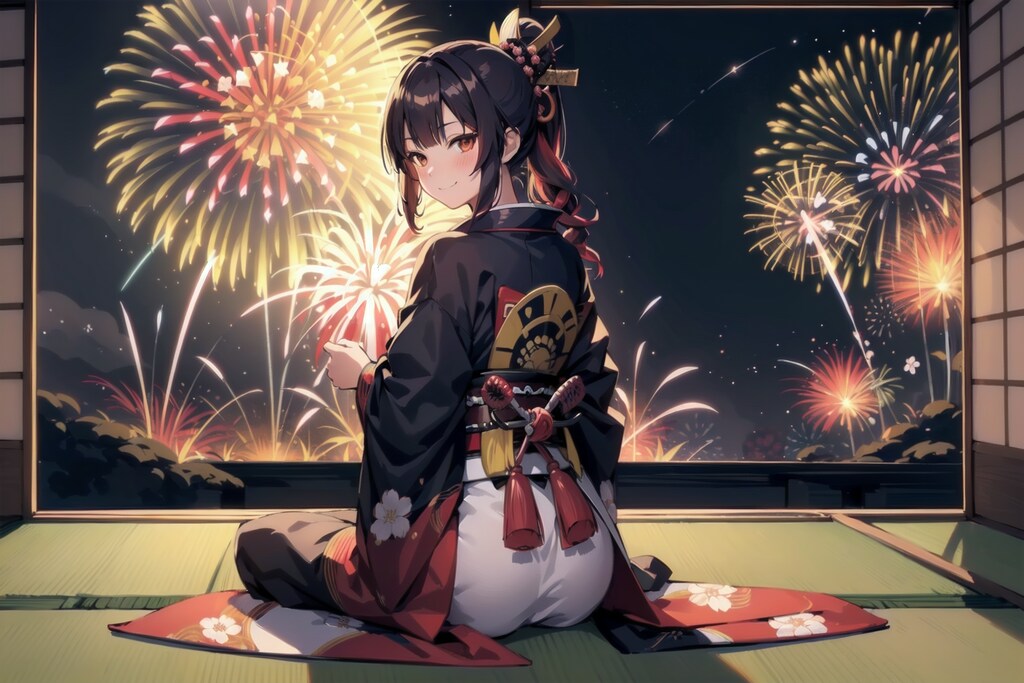 平穏を告げる花火に酔う。【After Granshleide Wars】