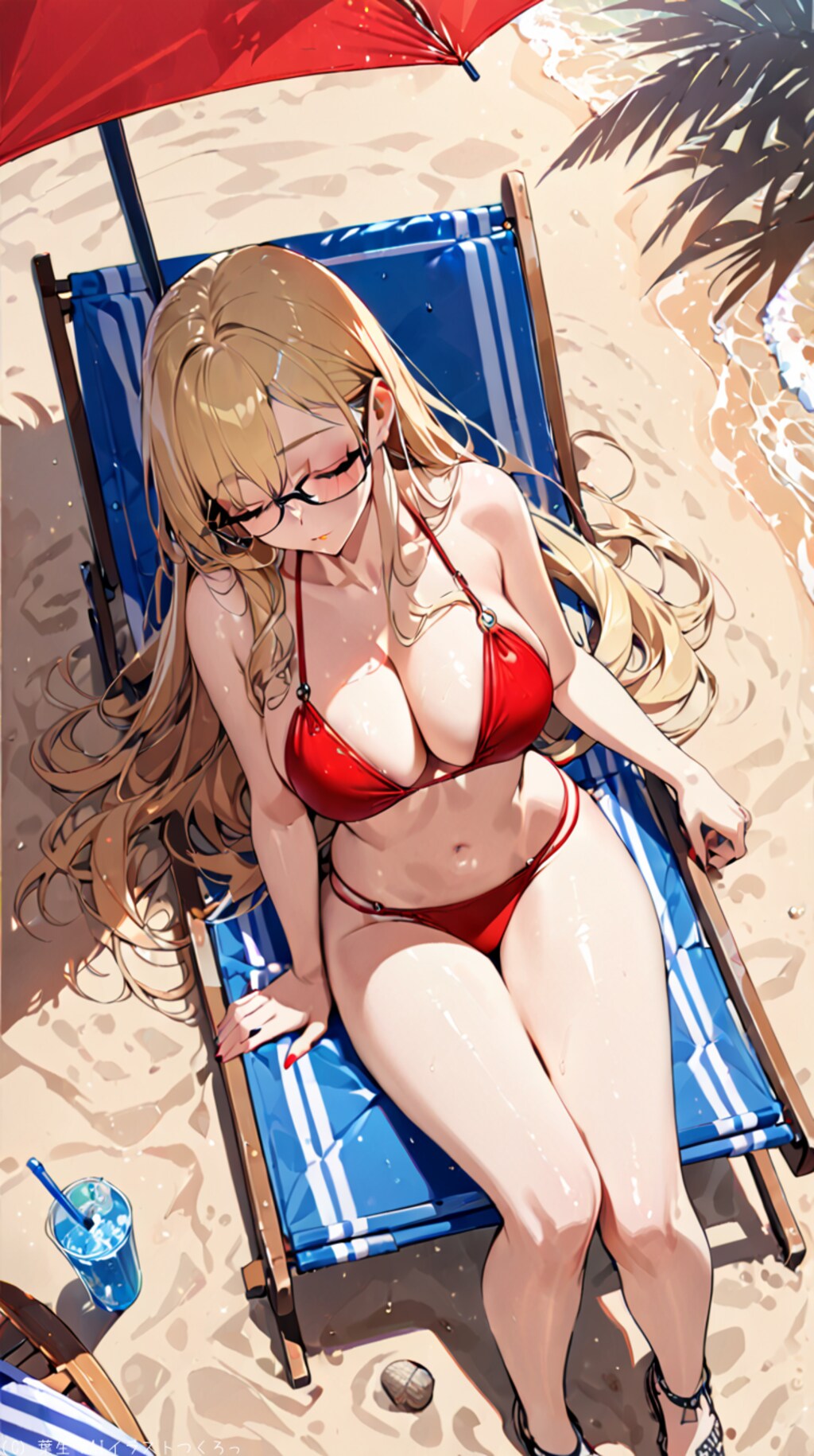 「暑すぎ……」