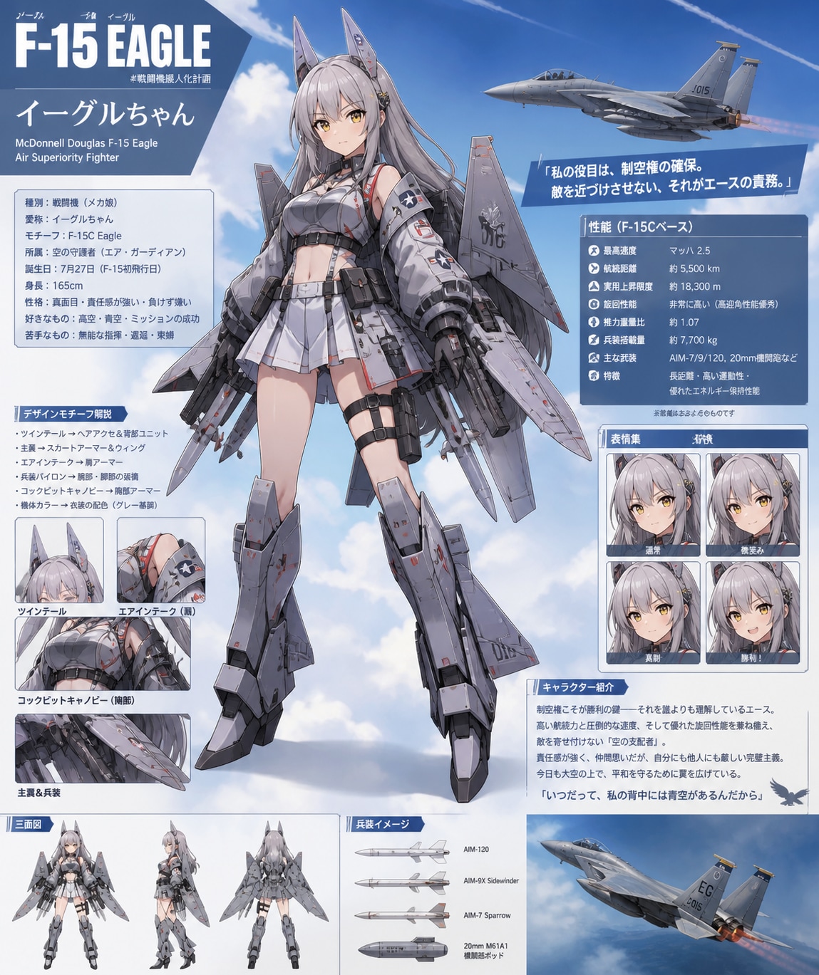 天翔る少女#01 イーグル