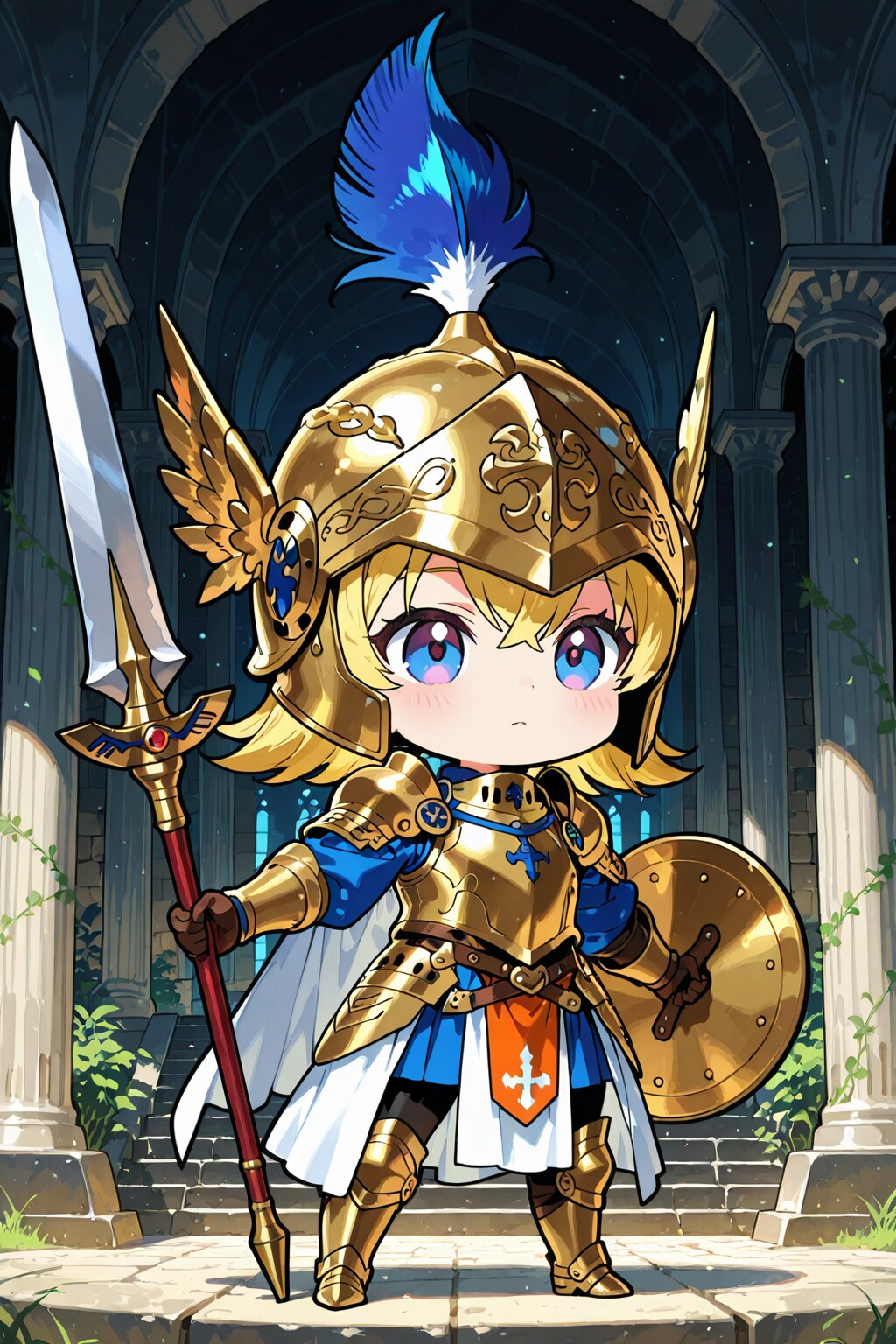 ちびキャラＫｎｉｇｈｔ（槍装備に変更）