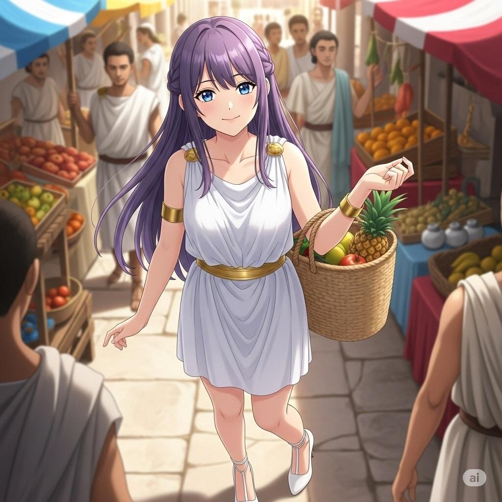 古代ギリシャの市場