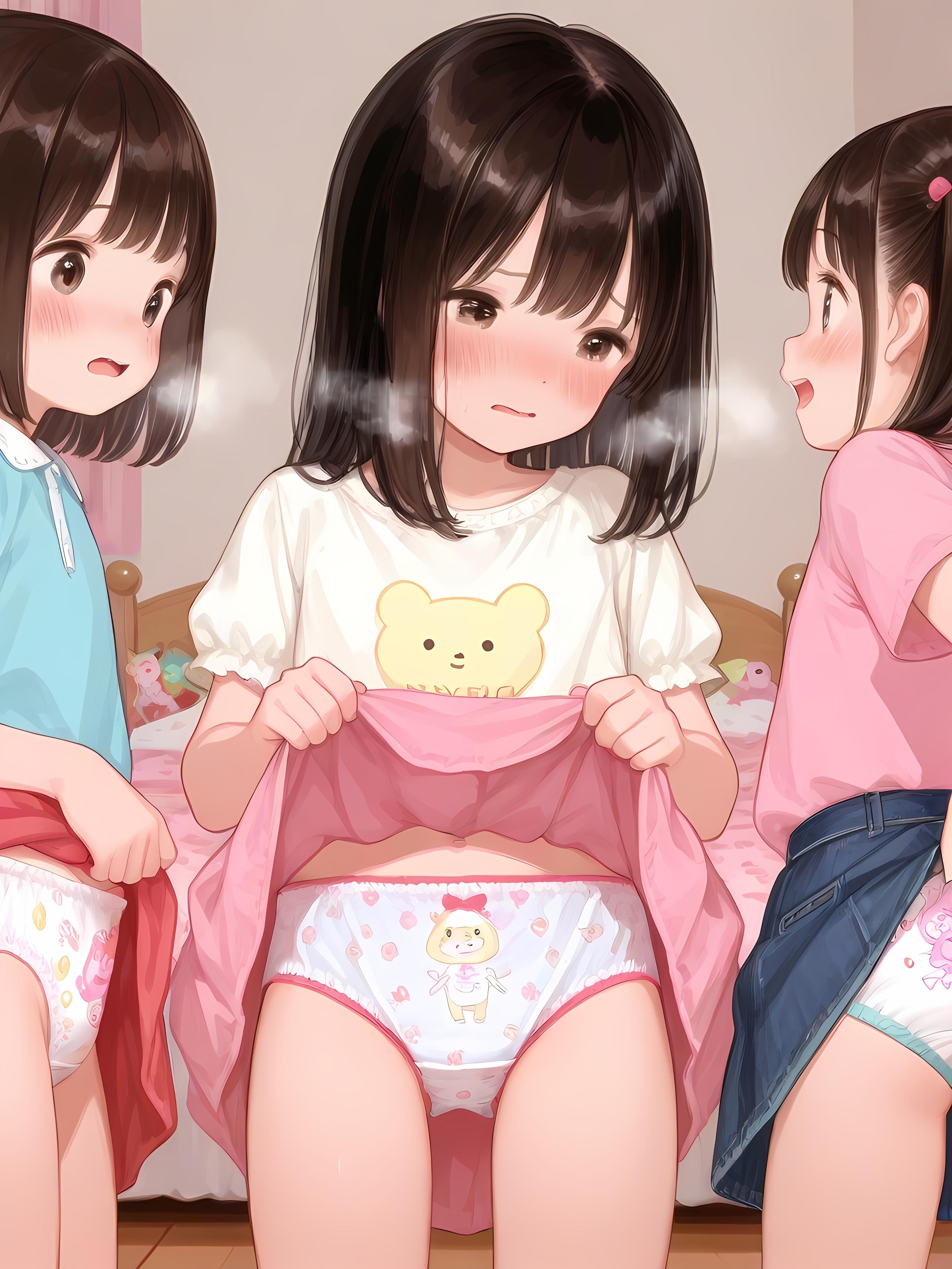 ◯◯ちゃん家にて。