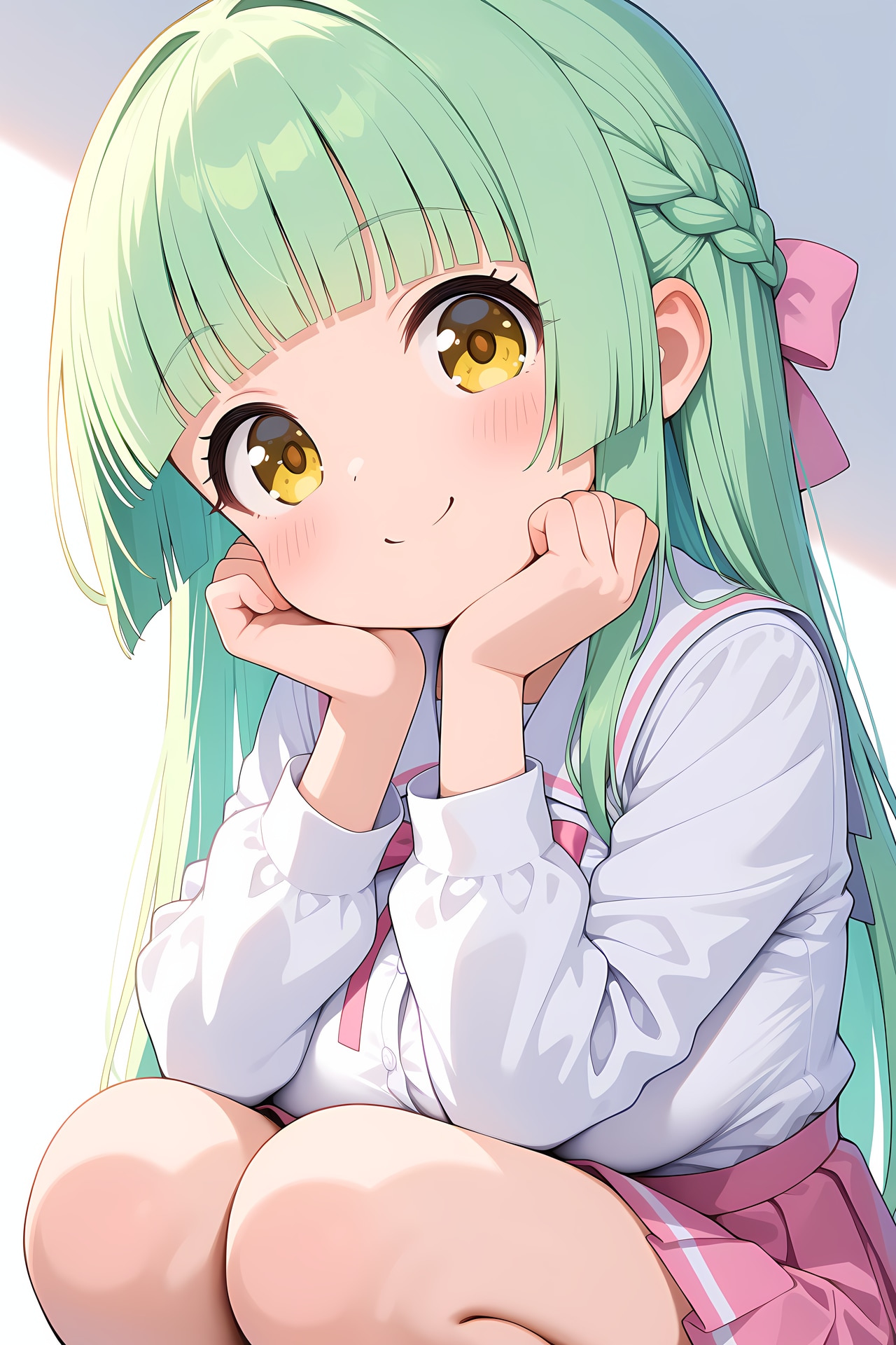 head tilt, head rest, | の人気AIイラスト・グラビア