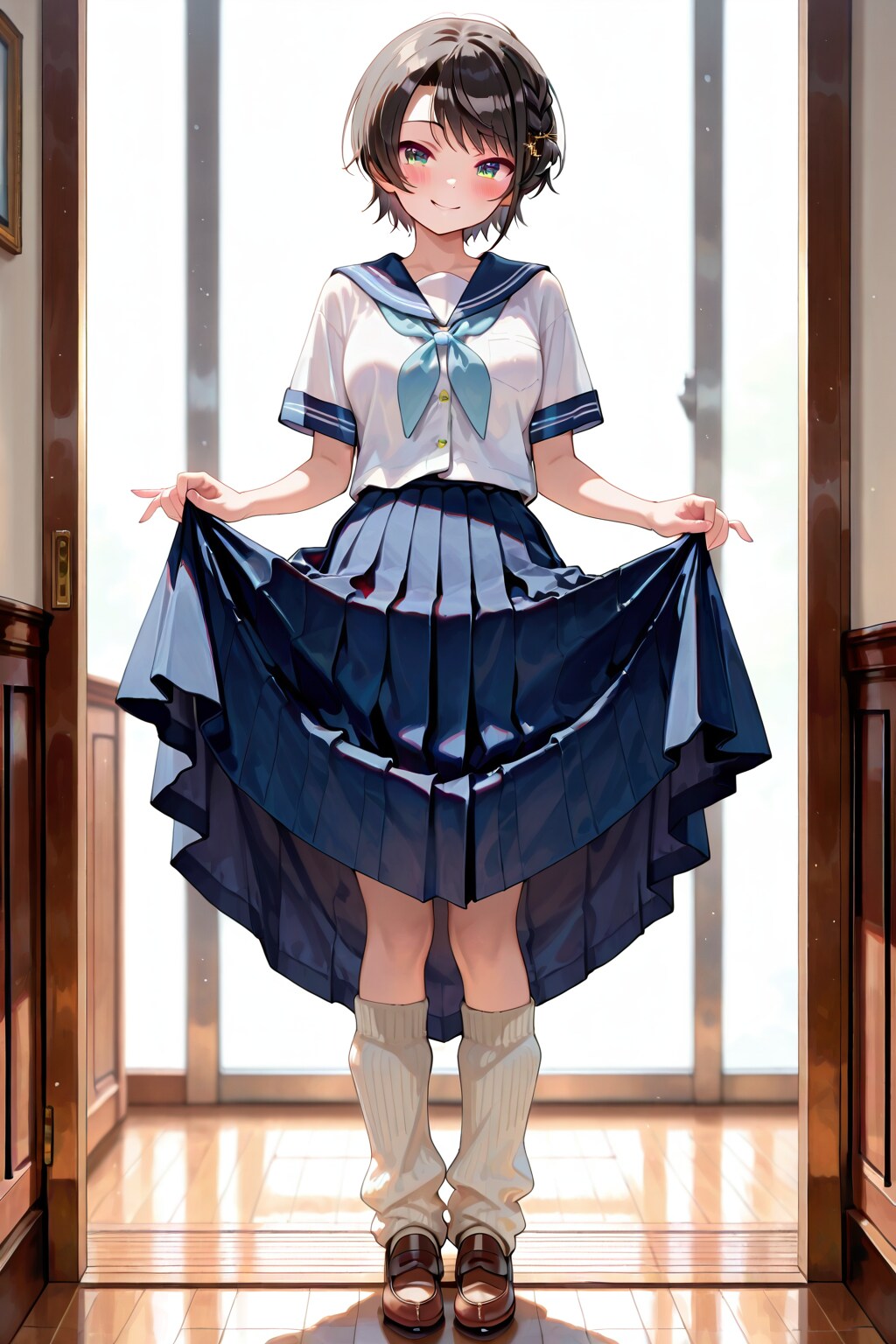 Subaru in a sailor uniform | の人気AIイラスト・グラビア