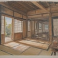 プロンプトテスト：indoors, grasses, 2枚目