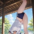 逆立ちするブルマ娘 ~ 黒髪ボブのブルマ娘１０５ ~ 2枚目