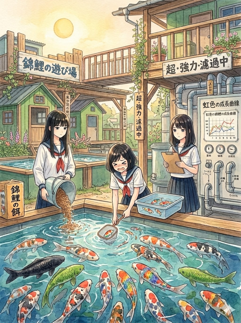 錦鯉養殖一攫千金部