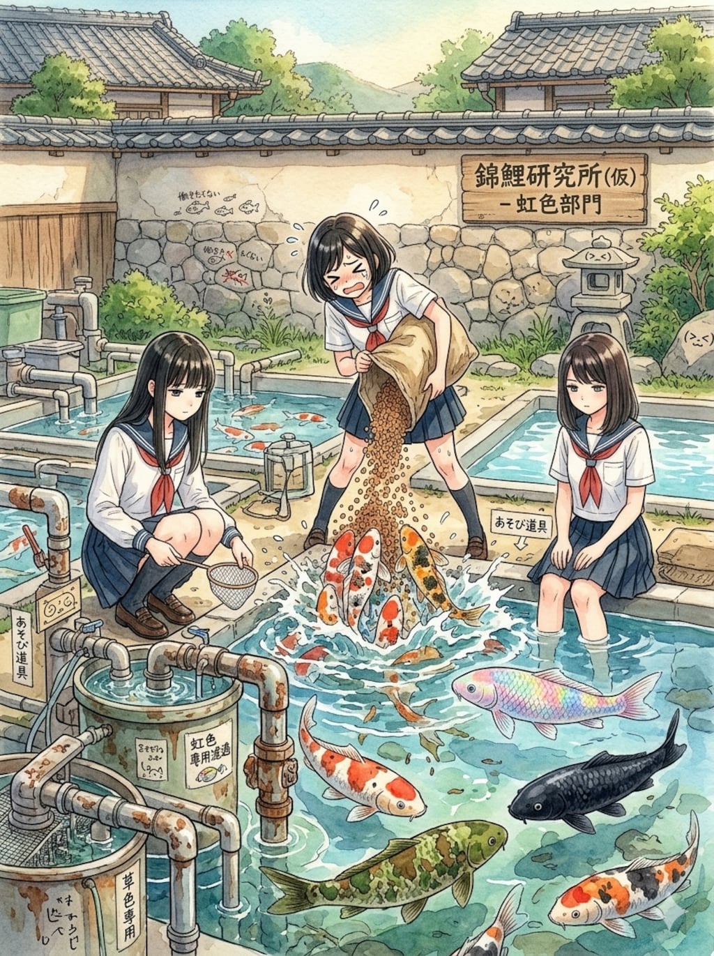 錦鯉養殖一攫千金部
