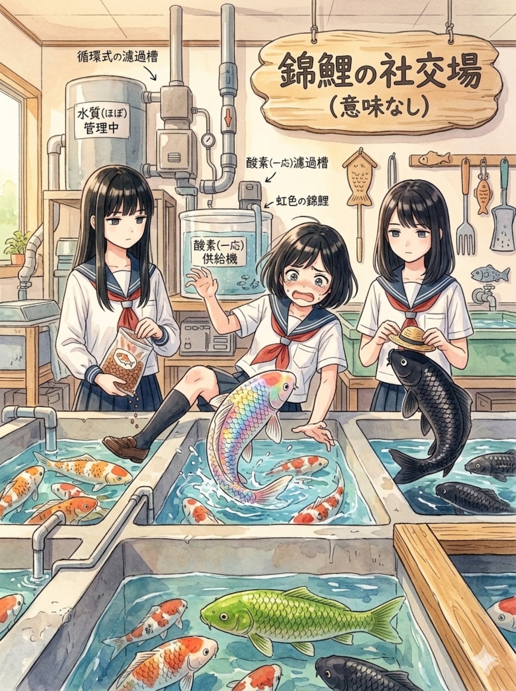 錦鯉養殖一攫千金部