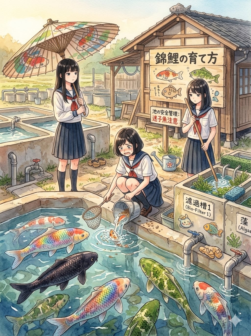 錦鯉養殖一攫千金部
