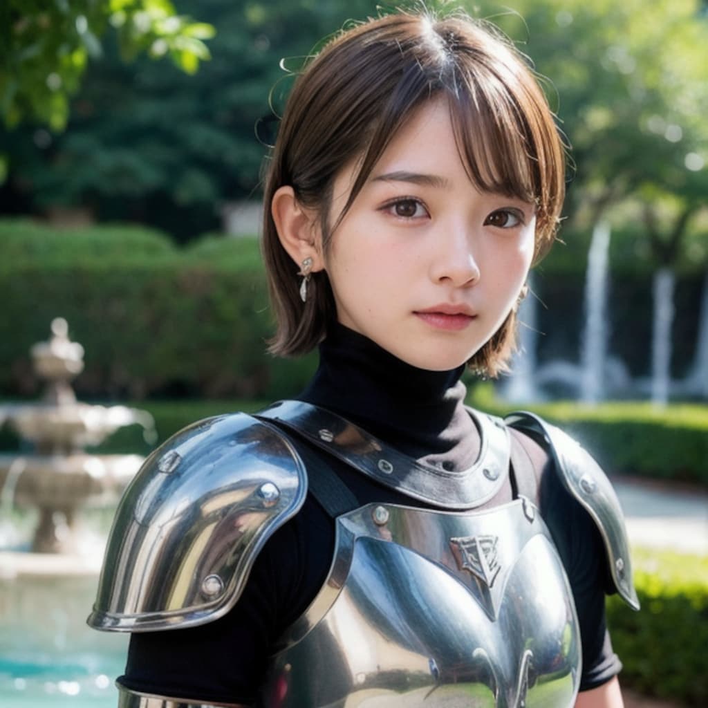 噴水広場のおぱ戦士